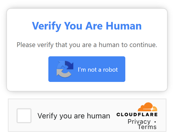 Phishing - sfałszowane mechanizmy Captcha