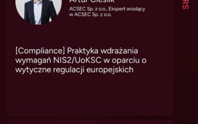 Wystąpienie Artura Cieślika na The Hack Summit 2025