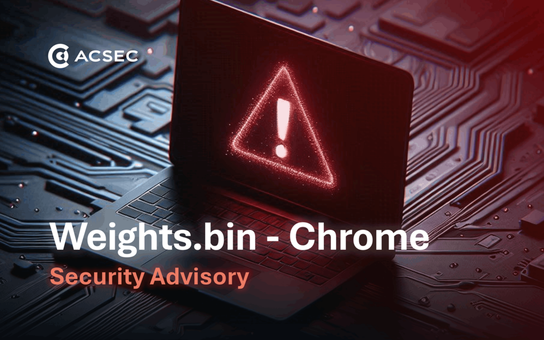Security Advisory - Google Chrome i lokalne AI Weights.bin